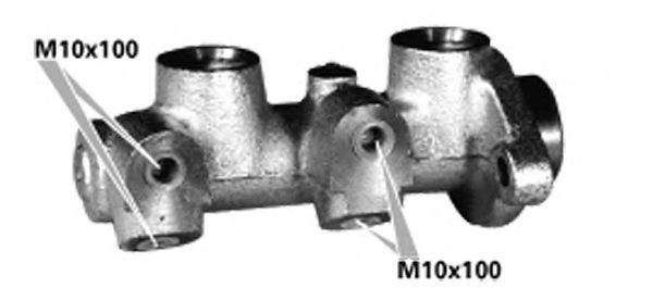 Master Cylinder, brakes MC2245