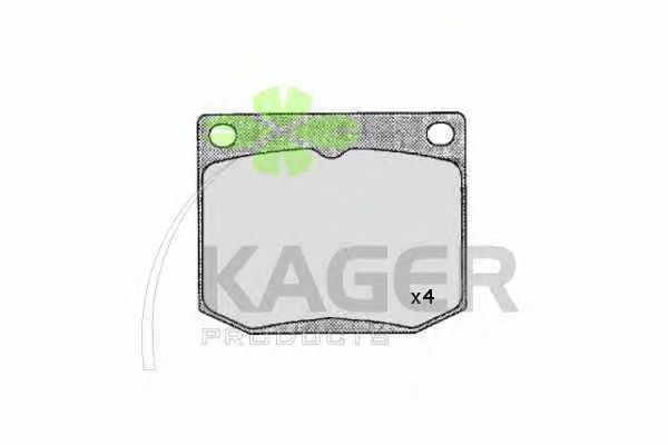 Brake Pad Set, disc brake 35-0352