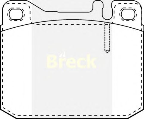 Brake Pad Set, disc brake 20341 00 701 10