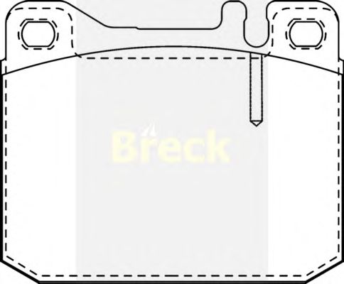 Brake Pad Set, disc brake 20392 00