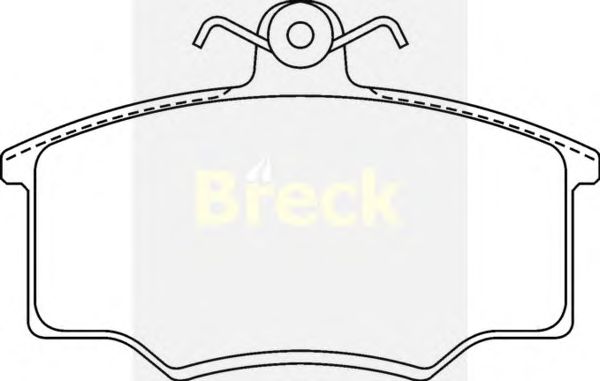Brake Pad Set, disc brake 20574 00 701 00