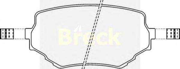 Brake Pad Set, disc brake 23314 00 C