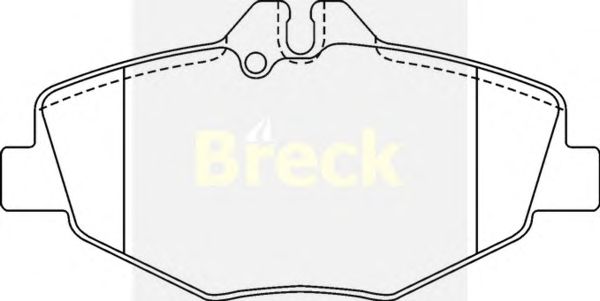 Brake Pad Set, disc brake 23743 00 701 10