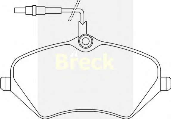 Brake Pad Set, disc brake 24133 00 701 10