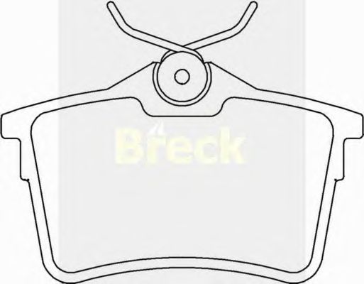 Brake Pad Set, disc brake 24765 00 704 00