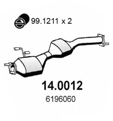 Catalytic Converter 14.0012