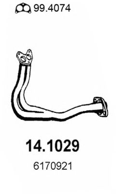 Exhaust Pipe 14.1029