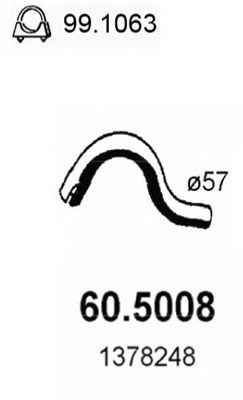 Exhaust Pipe 60.5008