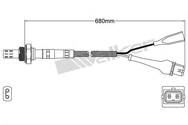 Lambda sensörü 250-23124