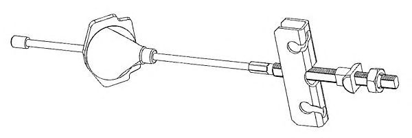 Cable, parking brake FO02207
