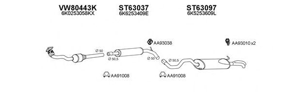 Exhaust System 800188