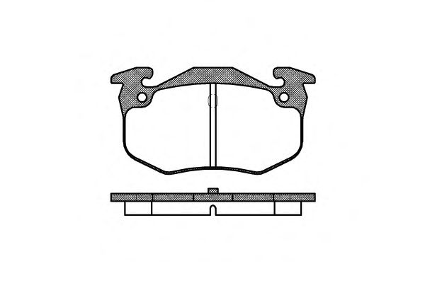 Brake Pad Set, disc brake P0443.60