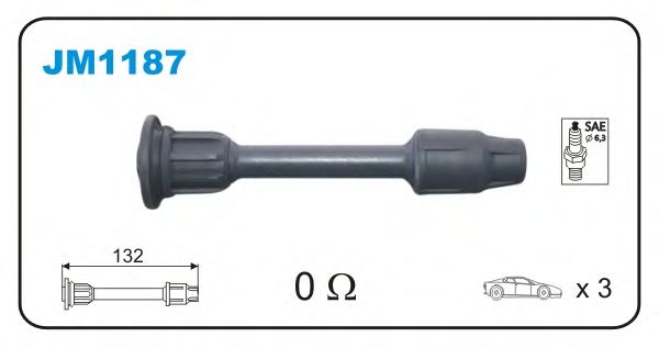Plug, coil JM1187S