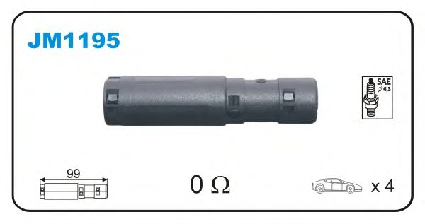 Plug, coil JM1195S