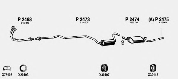 Exhaust System FO012