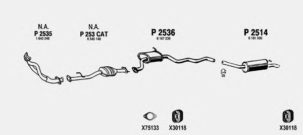 Exhaust System FO031.1