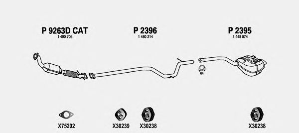 Exhaust System FO731