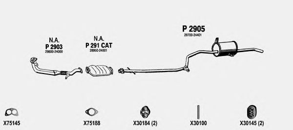 Exhaust System HY002