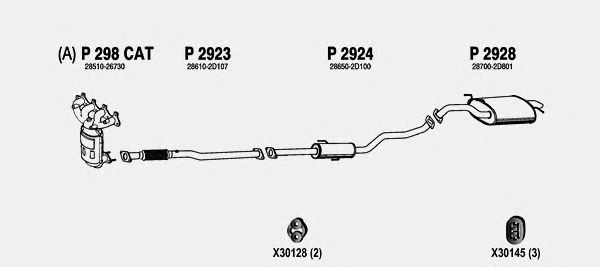 Exhaust System HY805