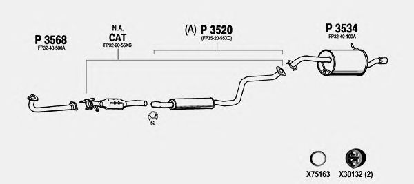Exhaust System MA218