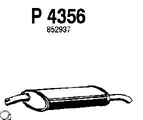 Einddemper P4356