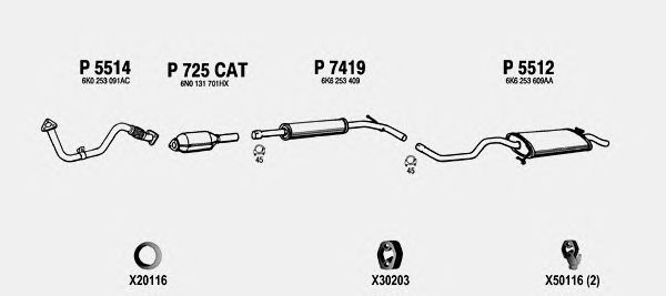 Exhaust System SE203