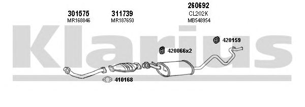 Exhaust System 210155E