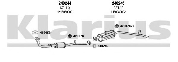 Exhaust System 820007E