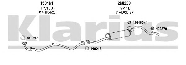 Exhaust System 900265E