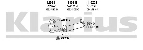 Exhaust System 930351E