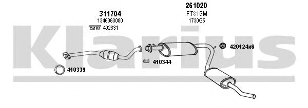 Exhaust System 180646E