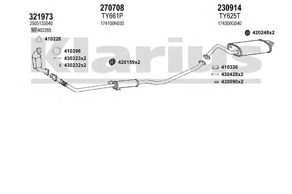 Exhaust System 900424E