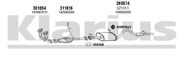 Exhaust System 820111E
