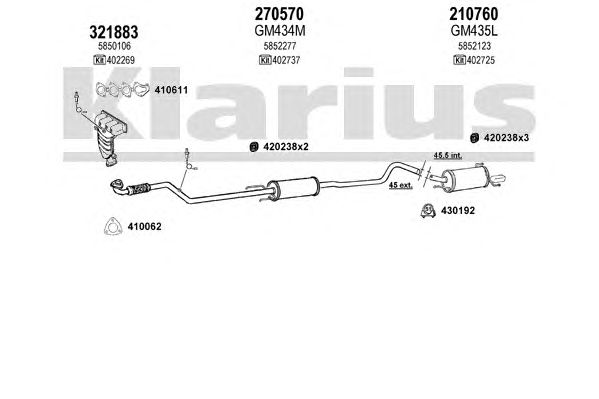 Exhaust System 391460E