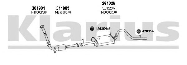 Exhaust System 820118E