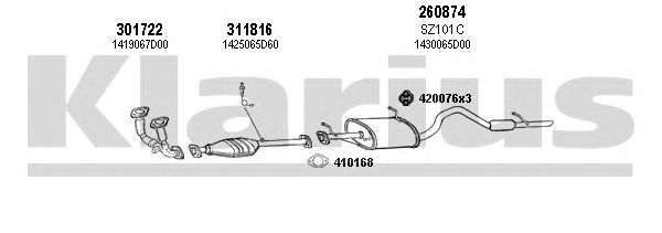 Exhaust System 820121E