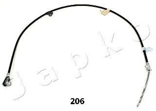 Cable, parking brake 131206