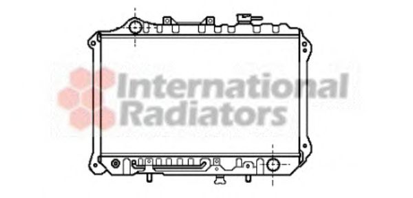 Radiator, engine cooling 27002011