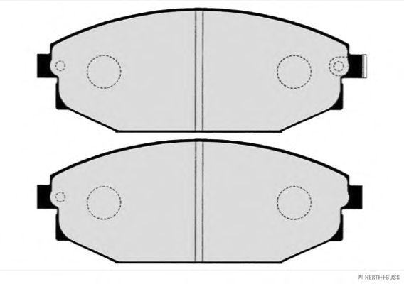Brake Pad Set, disc brake J3600312