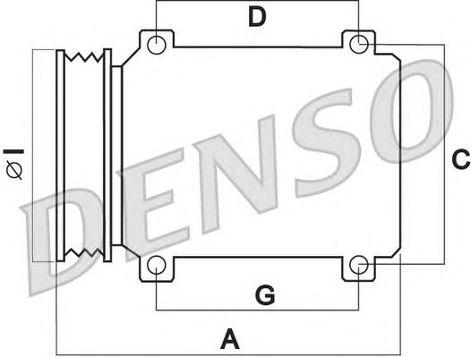 Compressor, air conditioning DCP50242