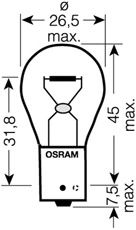 Bulb, indicator; Bulb, stop light; Bulb, reverse light; Bulb, position-/marker light; Bulb, indicator; Bulb, stop light; Bulb, position-/marker light; Bulb, reverse light 7507DC-02B
