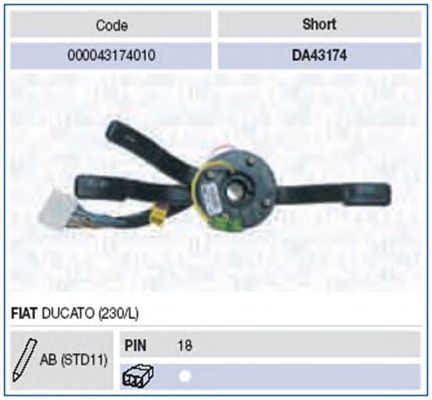 Steering Column Switch 000043174010