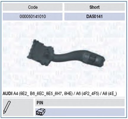Steering Column Switch 000050141010
