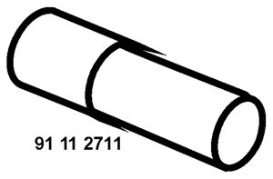 Exhaust Pipe 91 11 2711