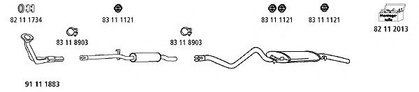 Exhaust System VW_522