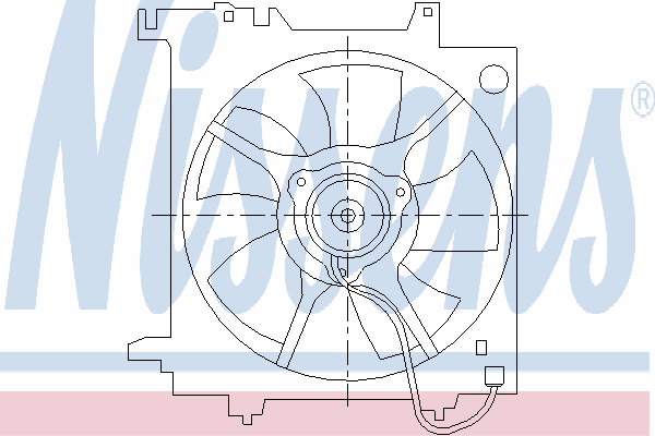 Fan, radiator 85493