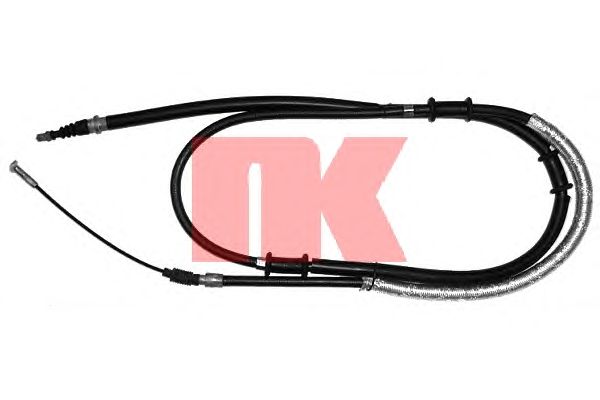 Cable, parking brake 9023122