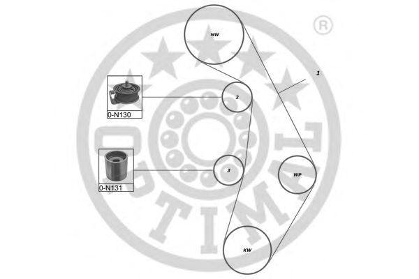 Timing Belt Kit SK-1641