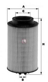 Fuel filter S 6011 NE