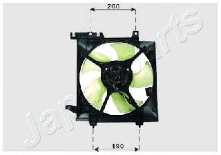 Fan, radiator VNT241010
